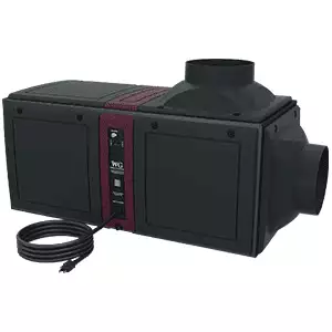 black, red, Wine Guardian D025 1/4 Ton Sentinel Ducted Cooling Unit, cord