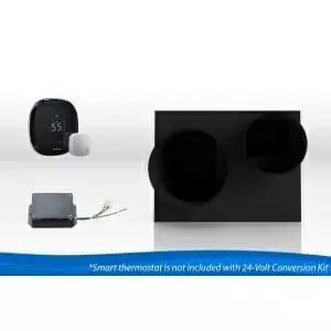 WhisperKOOL Platinum Split 4000 + smart thermostat + remote control.