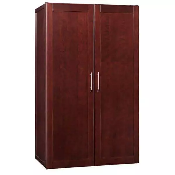 Le Cache Vault 3100 Wine Cabinet with two doors on a white background.