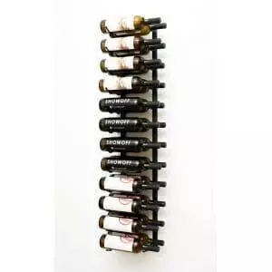 Wall Mounted Metal Wine Rack.